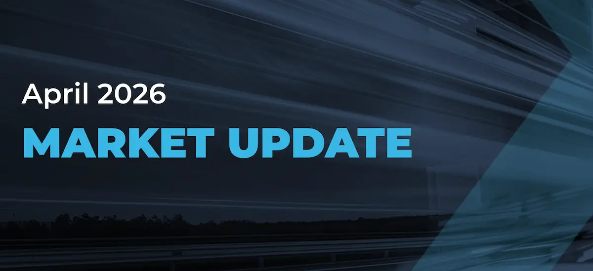 April 2026 Market Update graphic.